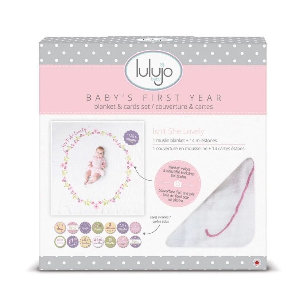 New!! 🤩 Baby Milestone Swaddle & Cards